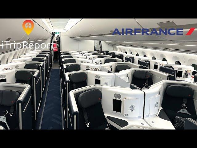 Air France A350 NEW BUSINESS CLASS Trip Report