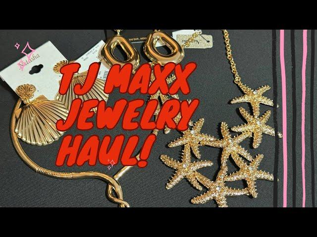 Tj Maxx Jewelry Haul Summer Edition! #tjmaxx #jewelry #shopping