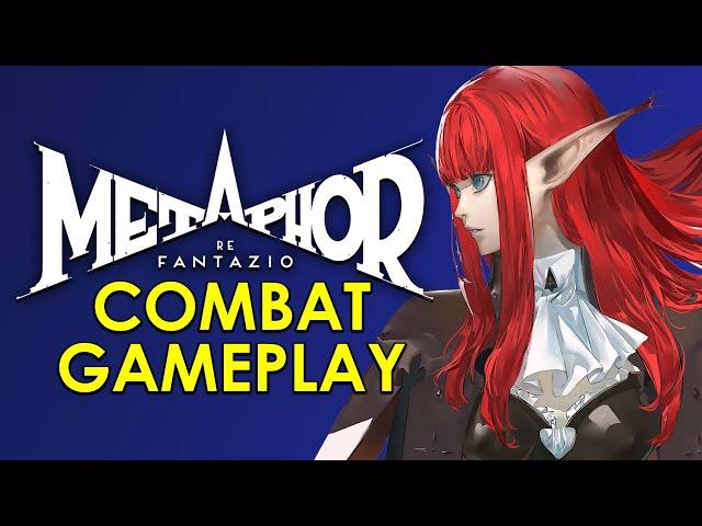 Metaphor Refantazio Combat Gameplay (PS5, XBOX, PC)