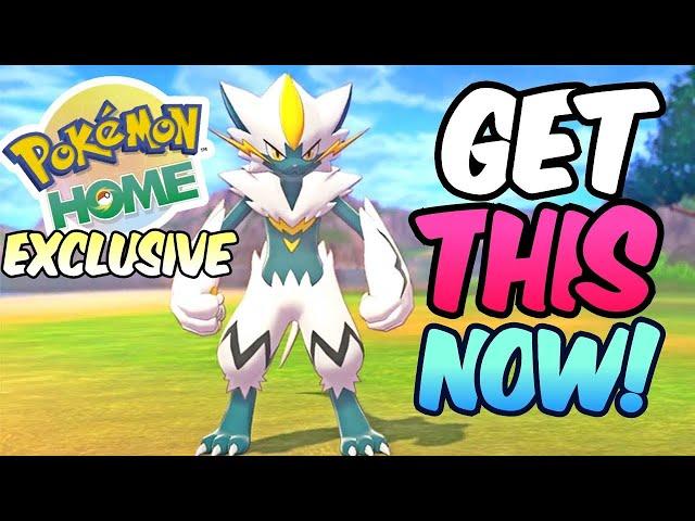 Get Pokemon HOME Exclusive Shiny Zeraora NOW!