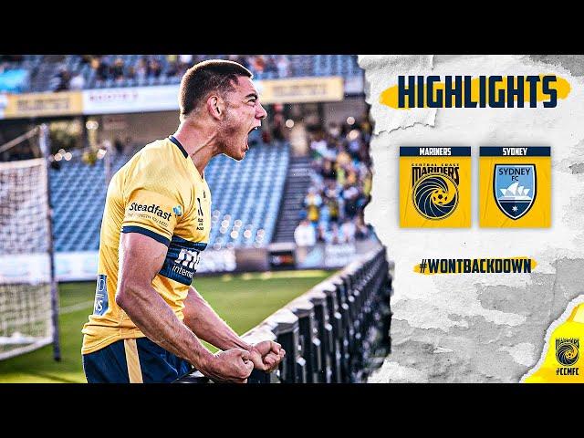 HIGHLIGHTS: Central Coast Mariners v Sydney FC | Isuzu UTE A-League