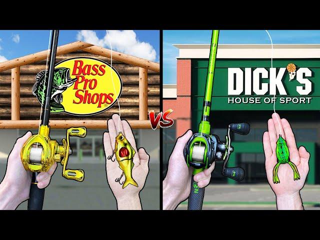 Bass Pro Shops vs Dick's Budget Fishing Challenge