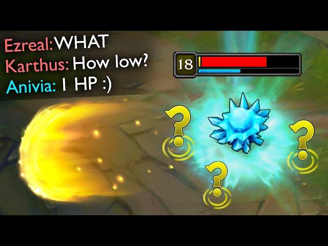 When LOL Players SURVIVE Against All Odds... AMAZING 1 HP MOMENTS (League of Legends)