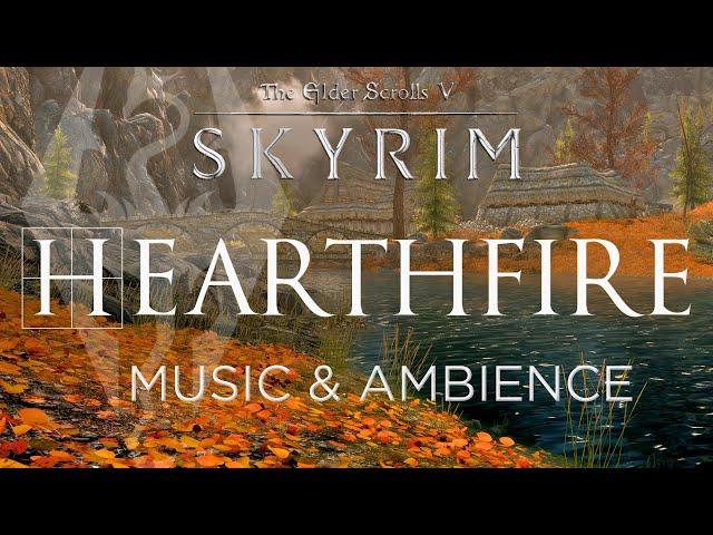 Hearthfire in Skyrim | Autumn Music and Ambience