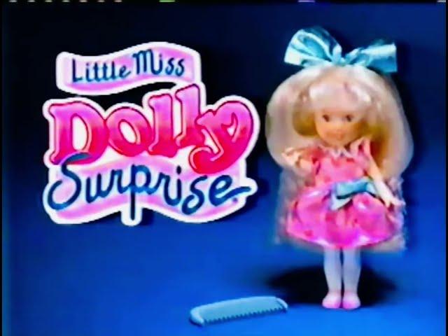 Lil Miss Dolly Surprise doll commercial 1988