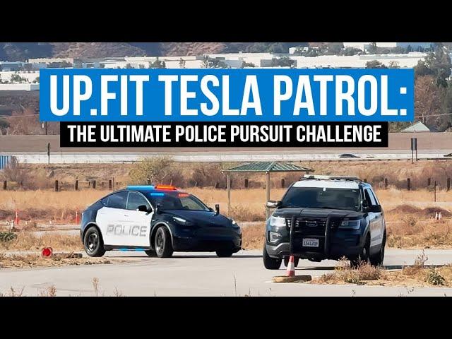 Can UP.FIT Tesla Vehicles Handle Police Duty? This EVOC Trial Might Change Your Mind.