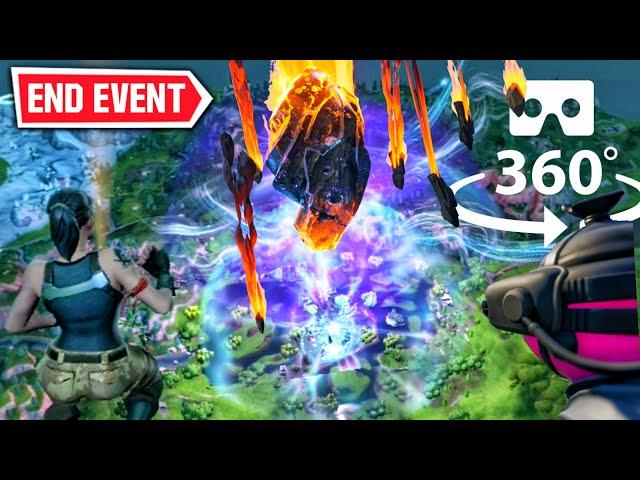 360° VR Fortnite "THE END Event" Season X | Private Server