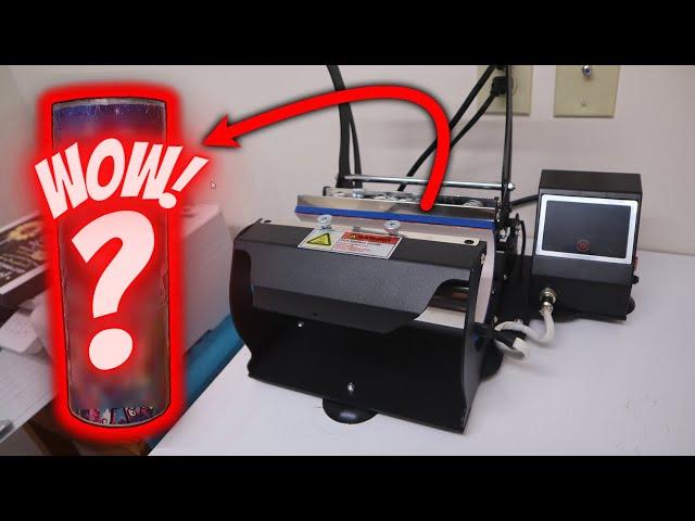 Best Tumbler Heat Press for Sublimation - Amazon Product Review!