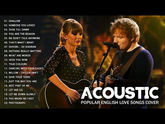 Acoustic 2022 / The Best Acoustic Covers of Popular Songs 2022 - English Love Songs Cover 