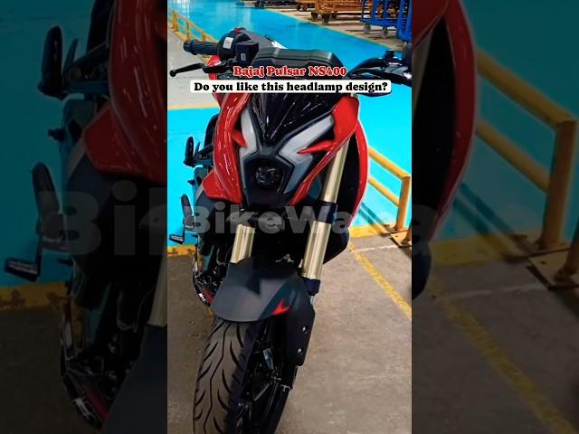 Bajaj Pulsar NS400 Headlight Design | Do you like it? | BikeWale #shorts