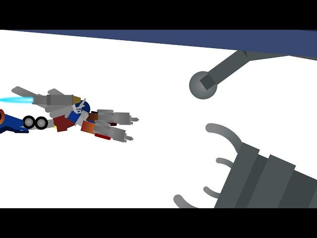 TF3 Jetwing Optimus VS Driller (stick nodes)