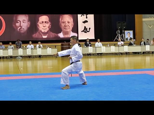 IOGKF World Budosai 2016 - Tetsuji Nakamura. Seisan kata and bunkai.