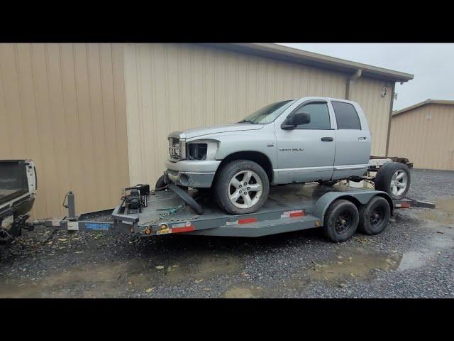 Picking Up A Hemi Go-Cart Truck | Work Truck Maintenance