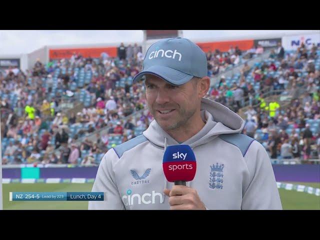 Sky Sports : James Anderson Swing Bowling Masterclass (2022)