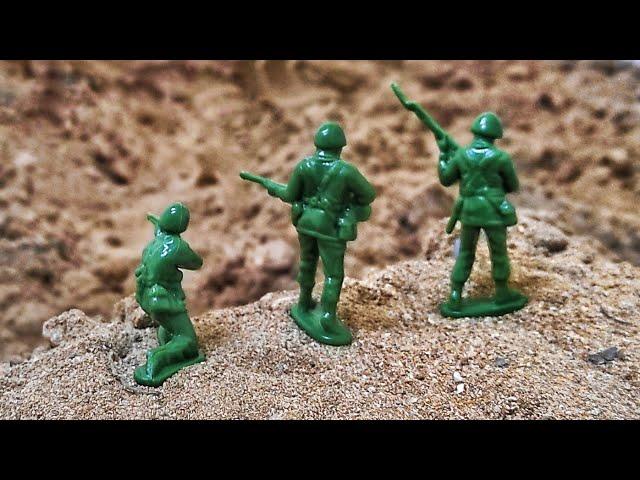 stopmotion | Conquer the castle ( army men ) ‍️