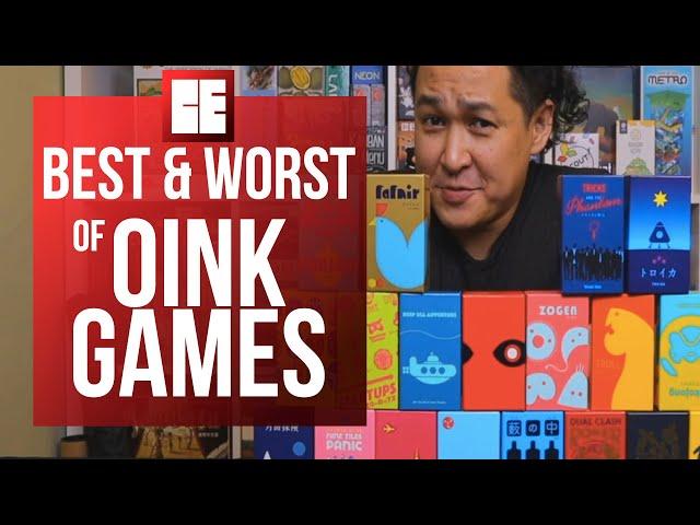 Best & Worst of Oink Games | Cardboard East