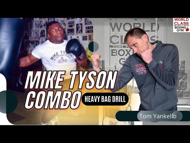 Mike Tyson Signature Boxing Combination - Heavy Bag Drill