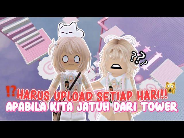 KALO JATUH HARUS UPLOAD SETIAP HARI…‼️ Apakah Kita Berhasil..??? | Roblox Indonesia  |