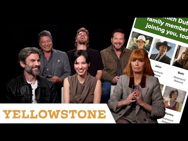 The Cast of "Yellowstone" Find Out Which Characters They Really Are