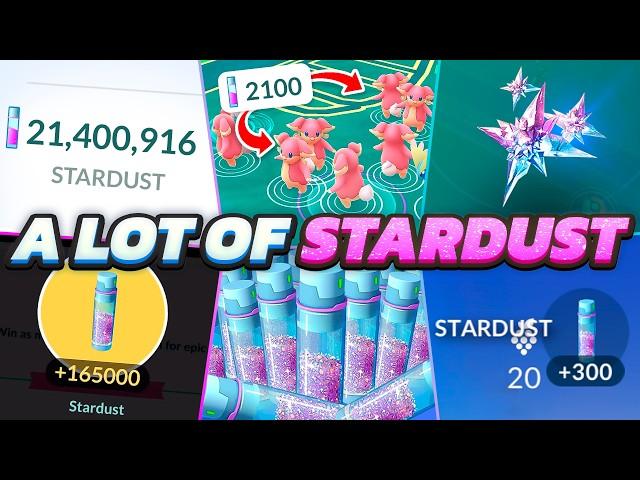 How to get Stardust FAST in Pokémon GO!