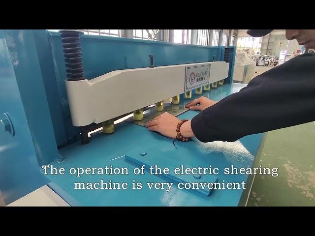 Sheet Metal Electric Shearing Machine