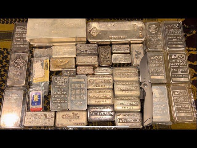 Full Vintage Silver Stack ! The Search For My Grail Vintage Bar Is Over !