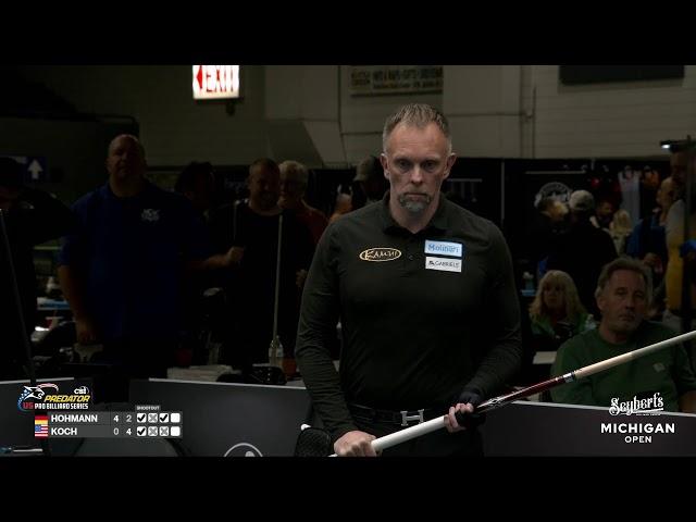 Mason Koch vs Thorsten Hohmann ▸ 2022 Seybert’s Michigan Open▸Predator Pro Billiard Series