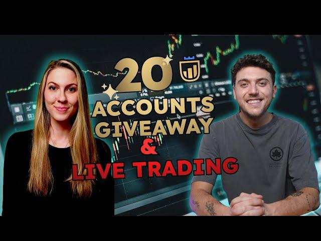 20 ACCOUNT GIVEAWAYS! DAY TRADING LIVE WITH RAKETRADES!!! (March 28, 2025)