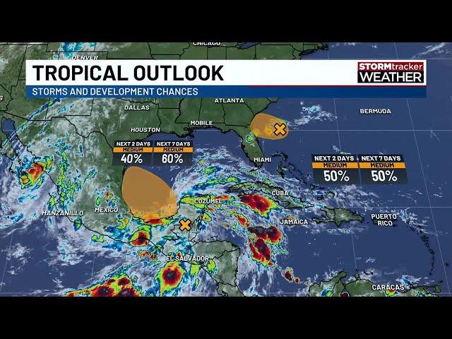 Expect a hot day and weekend ahead; eyeing the tropics