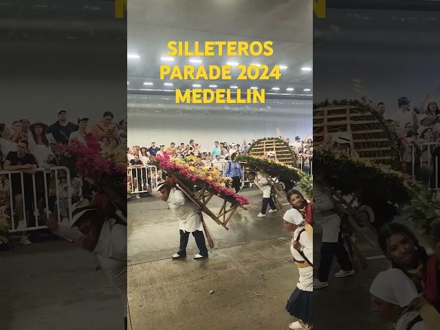 Medellín's Silleteros Parade: A Glimpse into Colombia's Stunning Flower Festival  #shorts