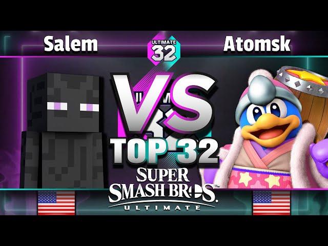 ULTIMATE 32 Top 32 - MVG | Salem (Enderman) vs. Atomsk (Dedede) - Smash Ultimate