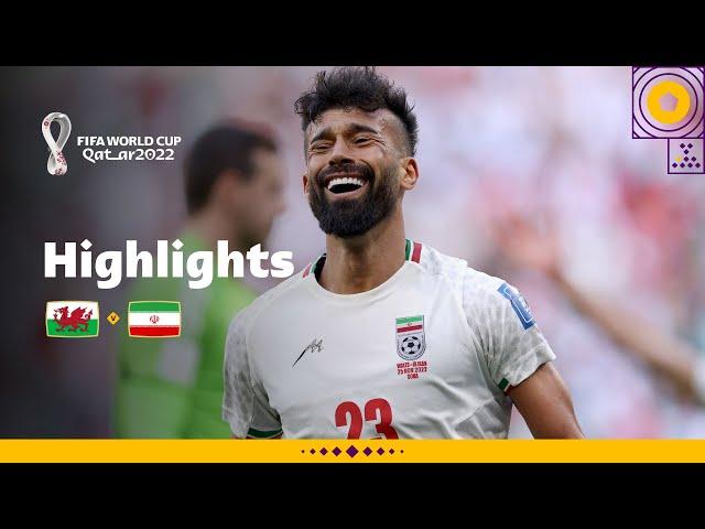 Late goals from Cheshmi and Rezaeian! | Wales v IR Iran | FIFA World Cup Qatar 2022