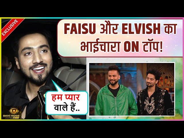 Mr. Faisu REVEALS Meeting Elvish Yadav, ENDS Youtube vs Tiktok Fight Says Hum Pyaar Wale Hai..