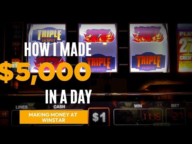 $5000 HANDPAY JACKPOT OFF OF $500 IN FREE PLAY. BANKROLL BUILDING AT ITS BEST.