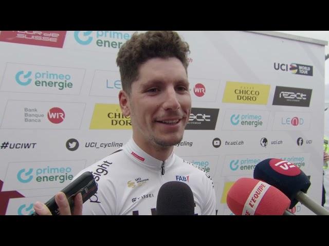 João Almeida - Interview at the finish - Stage 6 - Tour de Suisse 2024