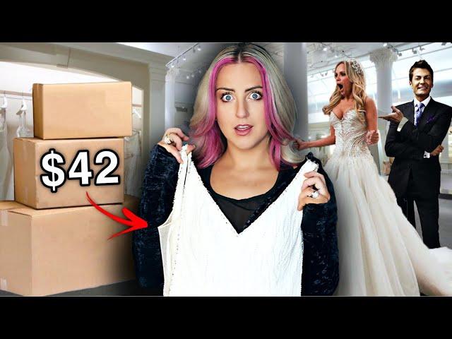 I Won 7 WEDDING DRESSES at an Auction