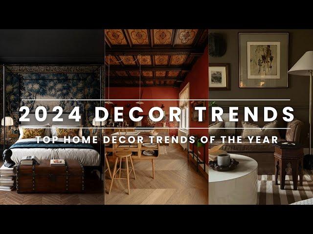 Top 5 Home Decor Trends for 2024 | 2024 Interior Design & Home Decor Trends