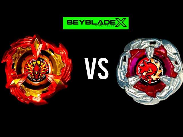 Soar Phoenix 9-60GF Vs. Chain Incendio 5-60HT | Beyblade X Battle ベイブレードX