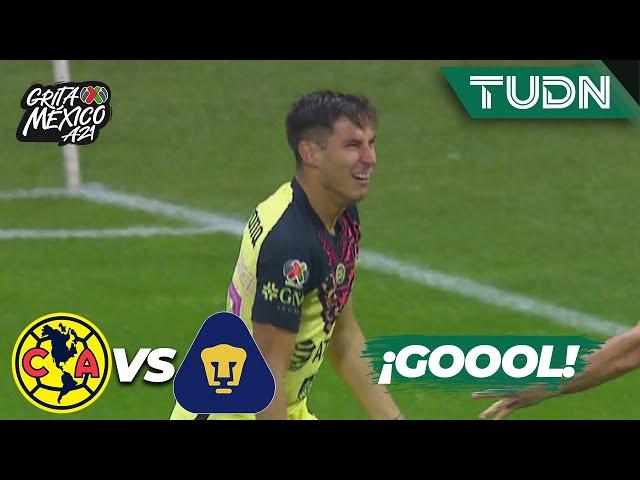 ¡LIQUIDA! Gran gol de Mauro Laínez | América 2-0 Pumas | Grita México AP2021 J12 | TUDN