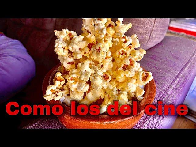 POCHOCLOS DULCES- palomitas de maíz- COMO LOS DEL CINE