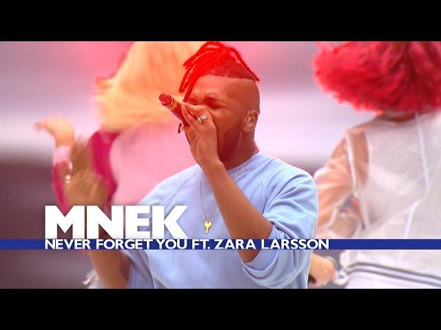 MNEK feat. Zara Larsson - 'Never Forget You' (Live At The Summertime Ball 2016)