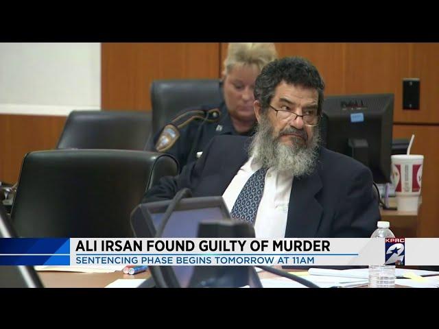 Ali Irsan found guilty of murder