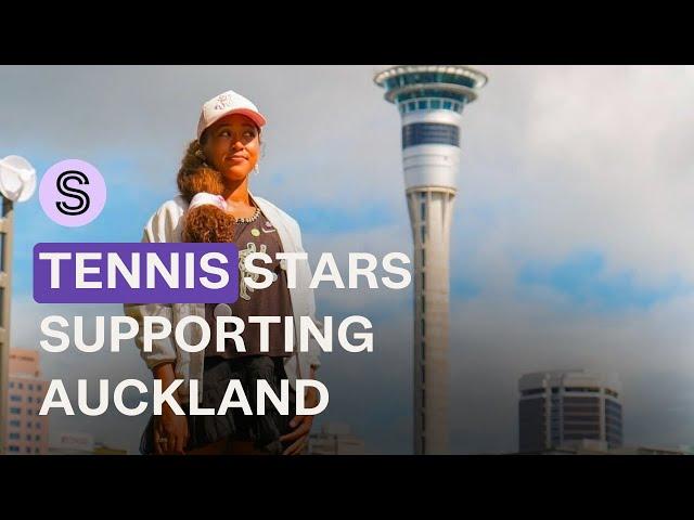 The tennis megastars using their fame to promote NZ’s biggest city | Stuff.co.nz