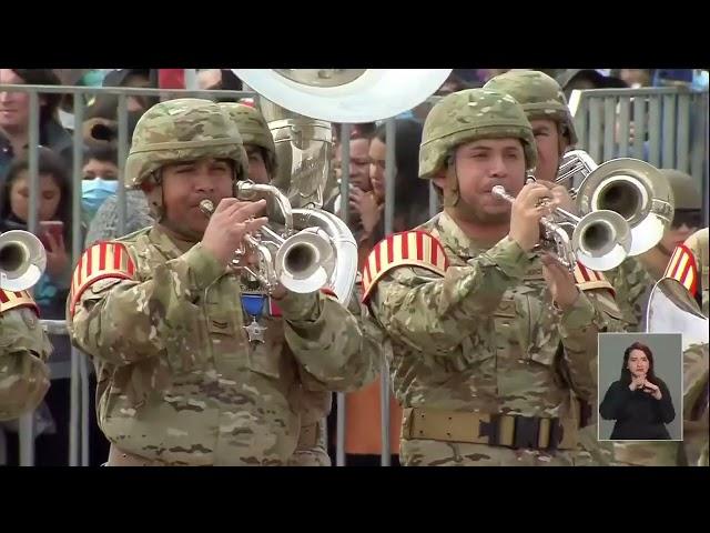 Desfile escalón Ejercito - Parada Militar 2022