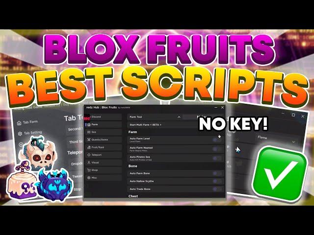 [2024] Script Blox Fruits / Hack | Fruit Rain + OP Auto Farm | BYPASS ANTI-CHEAT | Mobile + Pc