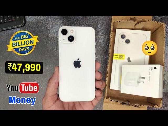 iPhone 13 Flipkart sale unboxing from Youtube money | iPhone 13 unboxing flipkart sale price