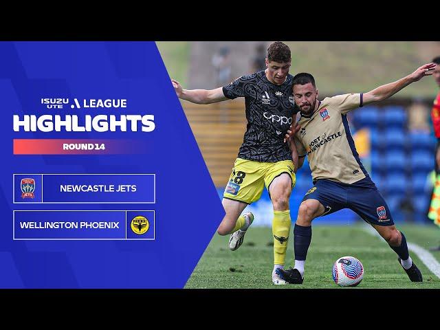 Newcastle Jets v Wellington Phoenix - Highlights | Isuzu UTE A-League 2023-24 | Round 14