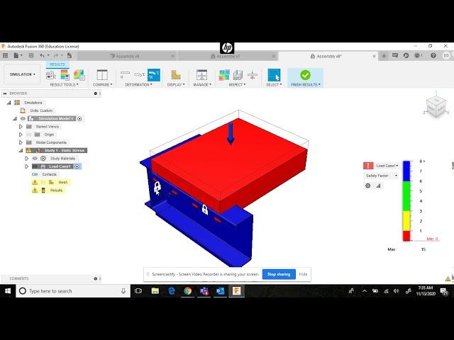 AutoDesk Fusion - Mezzanine Joint 10