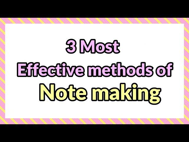 Most Effective Methods Of Notes Making | CA Preeti Aggarwal