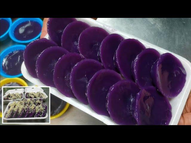 Ube kutsinta | cheesy ube kutsinta | Kusina ni Angelo | Ep.56